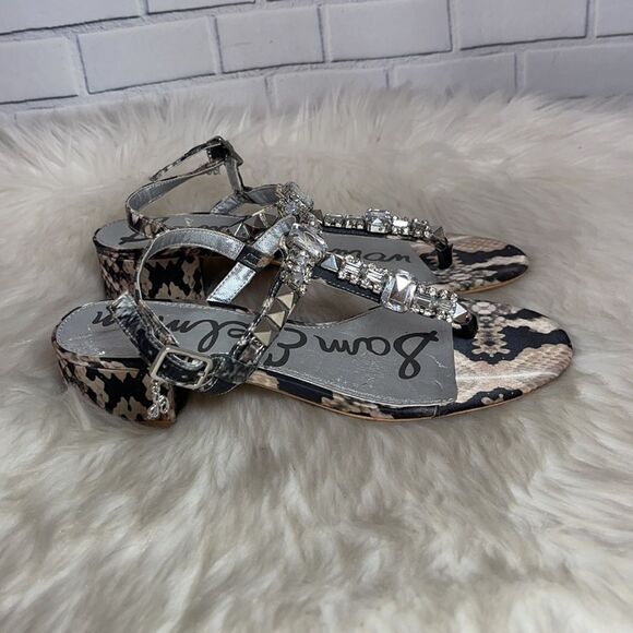 Sam Edelman Annalise Sandals Sz 6 - Picture 5 of 8